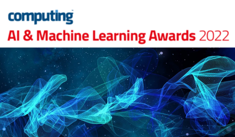 We’re a Computing AI & Machine Learning Awards Finalist!