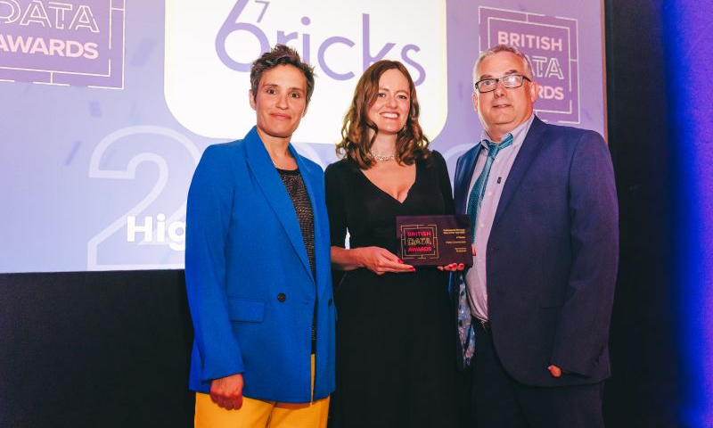 Success for 67 Bricks at the British Data Awards