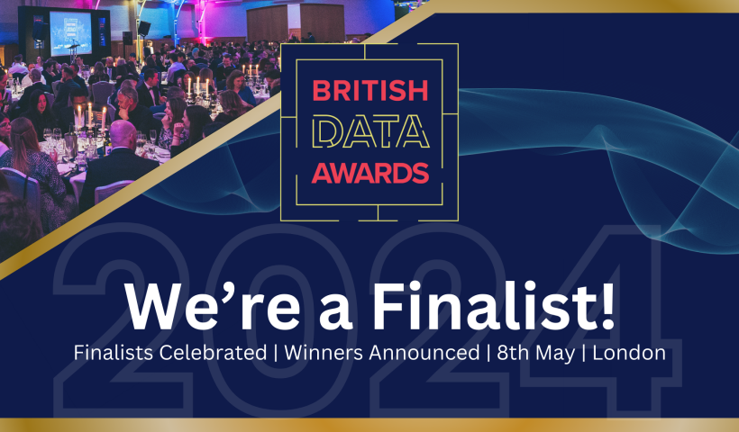 67 Bricks selected as Finalists for TWO British Data Awards