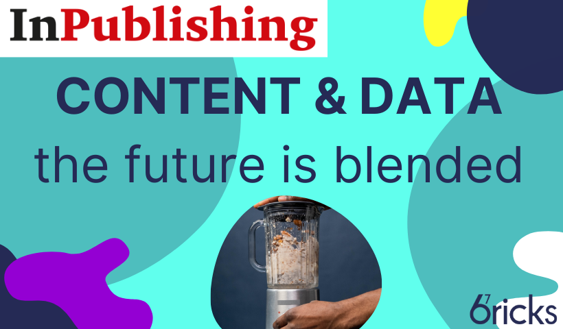 New InPublishing article: Content & Data - the future is blended