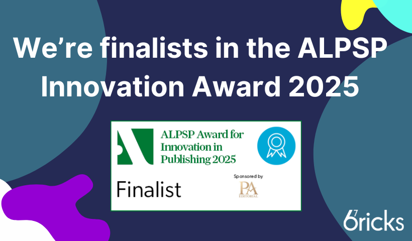 67 Bricks and Bone & Joint shortlisted for ALPSP Innovation in Publishing Award 2025